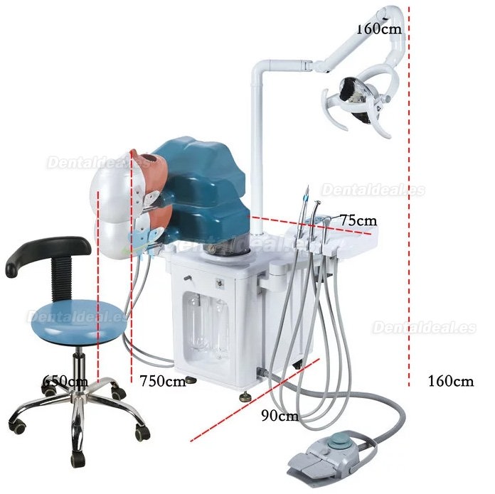 Jingle JG-A2 Dental Student Training Solution Surgery Practice Simulation Unit